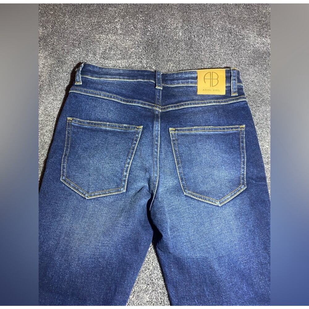 NWOT Anine Bing Dark Wash Skinny Jeans ( 26 ) - Picture 5 of 6